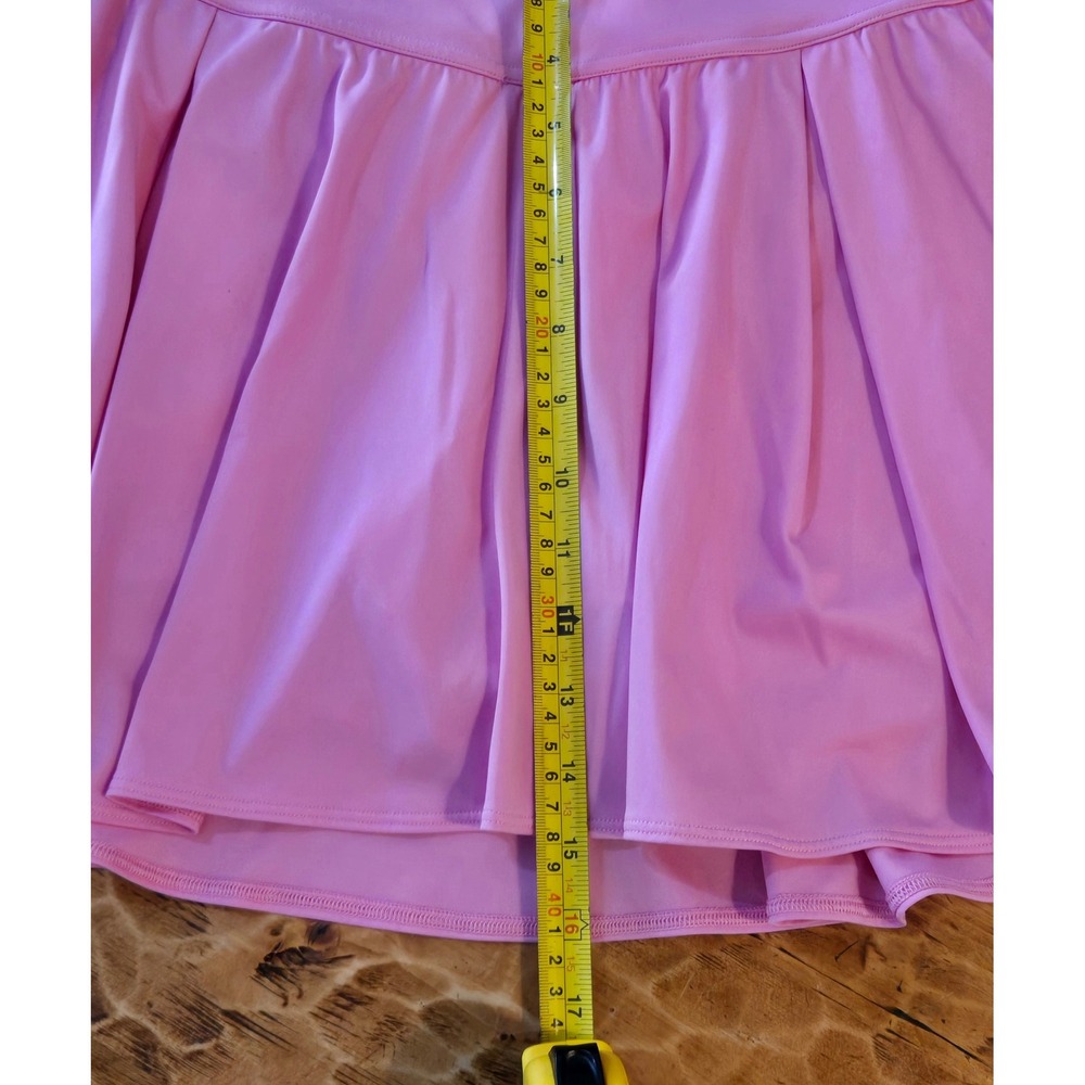 Gilly Hicks Pink Active Skort Athletic Tennis Golf Skirt with Shorts Womens L - Picture 5 of 6